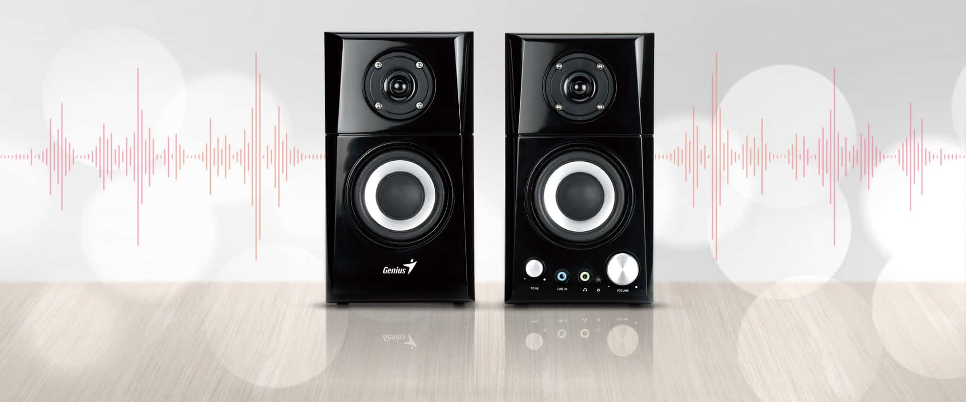 ✻ Genius Hi-Fi Speaker hot System SP-HF500A